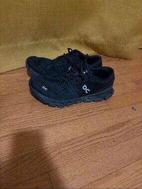 On Cloud X4 Running Men's Black Eclipse Sneakers in Black M 12